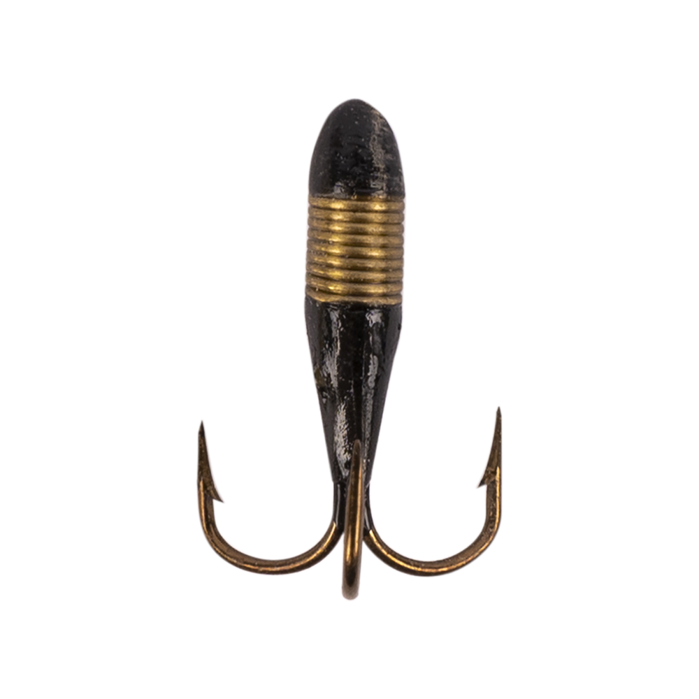Мормышка Чёрт в рубашке 12мм (латунь), 10 шт/упак. Фото №1