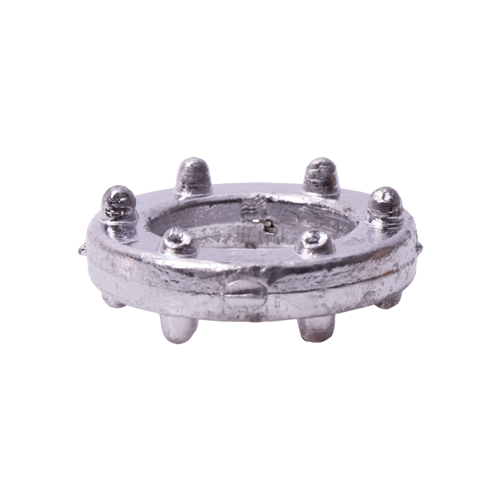 Груз "Кольцо с шипами и ушком" 80 гр.. Фото №3