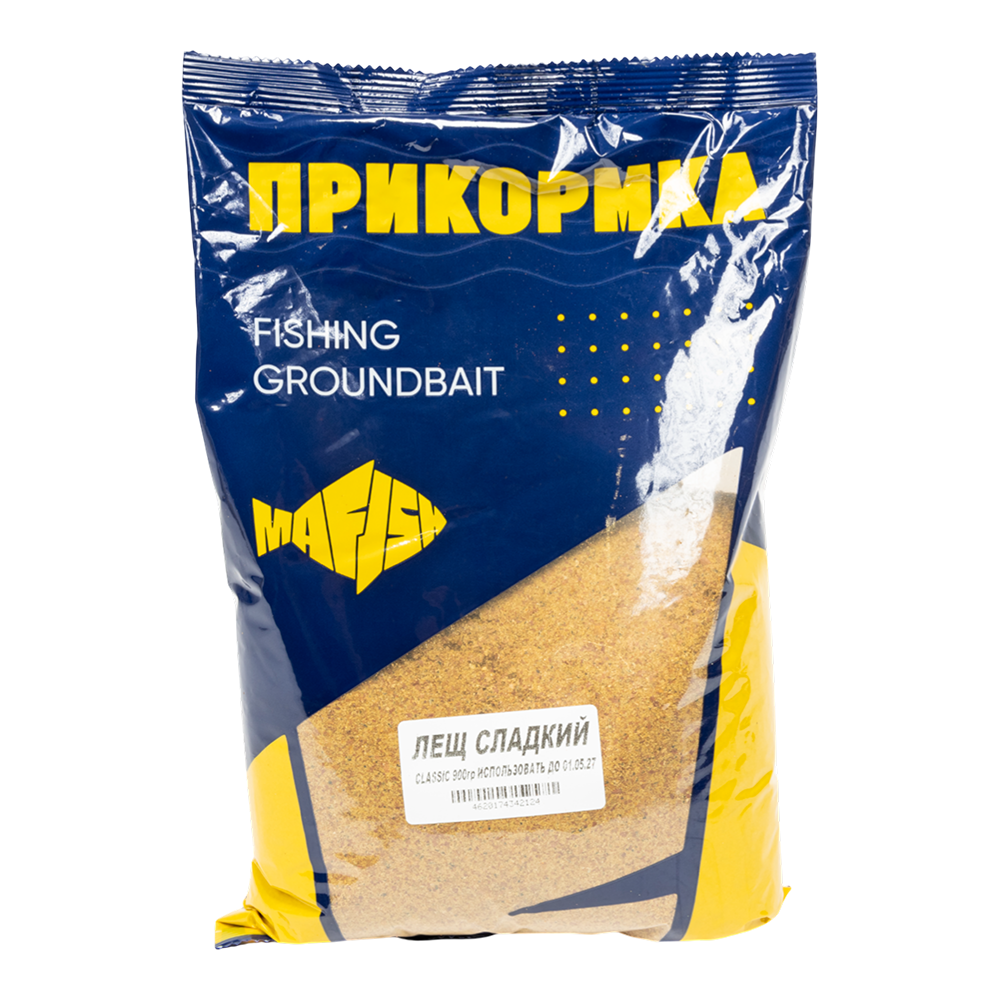 Прикормка Mafish Classiс Лещ сладкий 900гр.. Фото №1