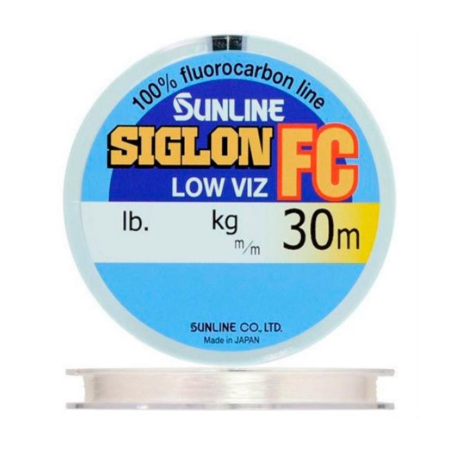 SIGLON FC 30m HG(C)#0.5/0.128mm (флюоркарбон). Фото №1