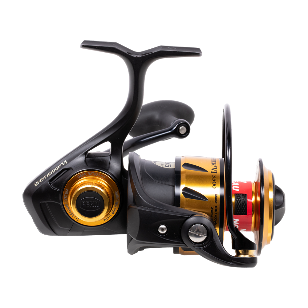 Катушка безынерционная PENN SSVI5500 SPINFISHER VI 5500 SPIN REEL BX. Фото №4