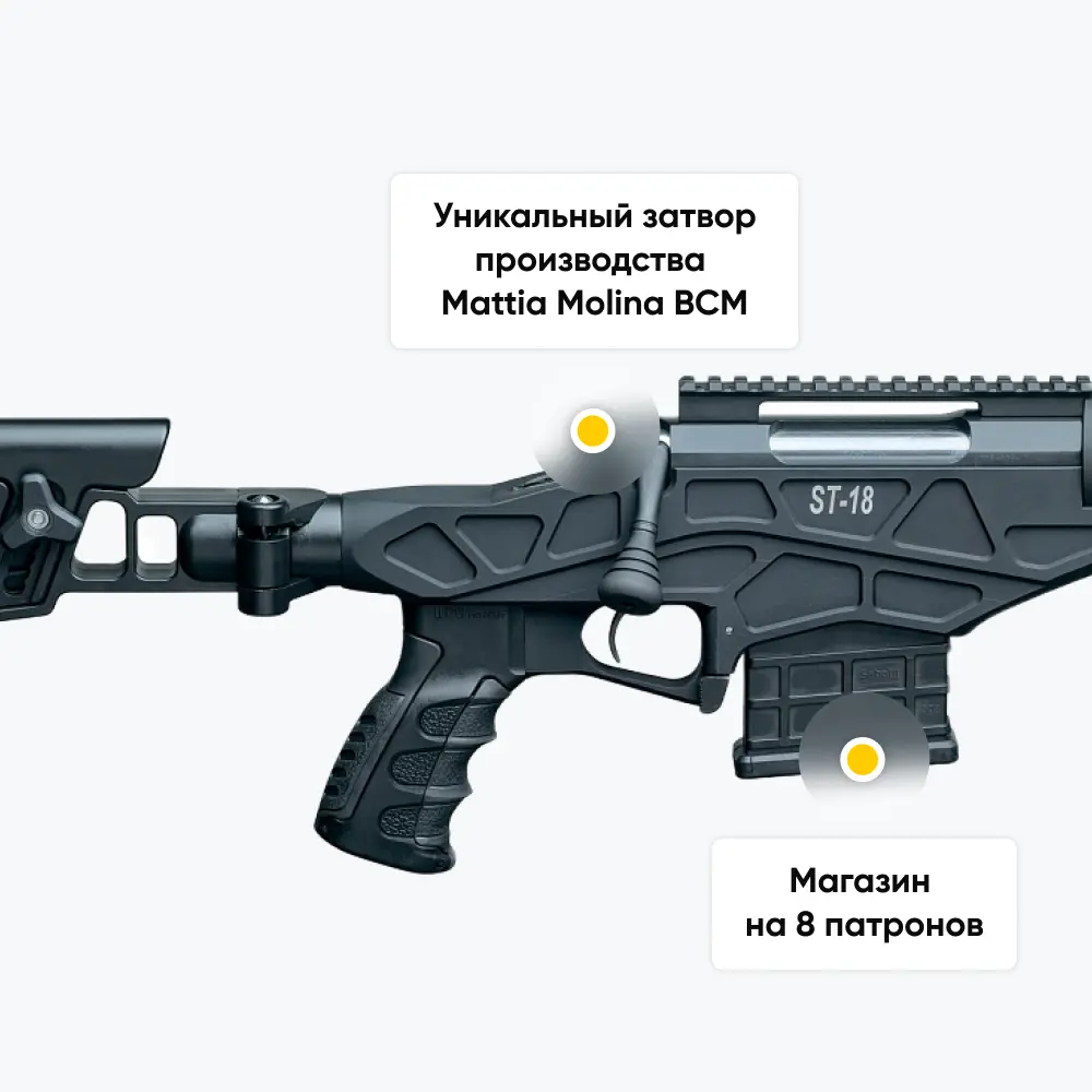 Карабин Sabatti ST18 калибр 308 Win. Фото №12