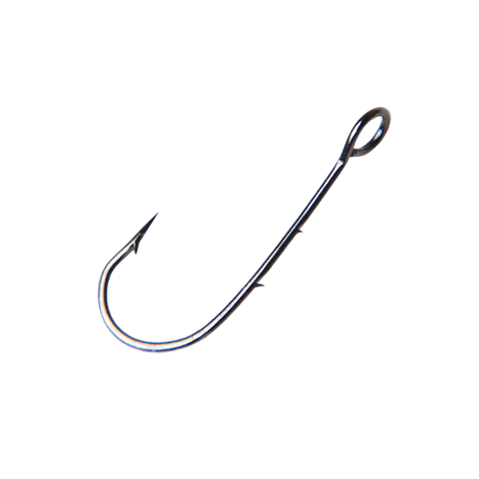 017-1 Крючок с ушком GTR MARUSEIGO №10 черный никель (уп.-10х10шт.). Фото №1