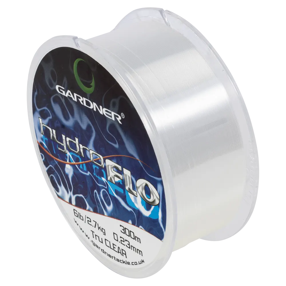 Леска "GARDNER" HYDRO-FLO 6lb 0,23mm 300m CLEAR. Фото №2