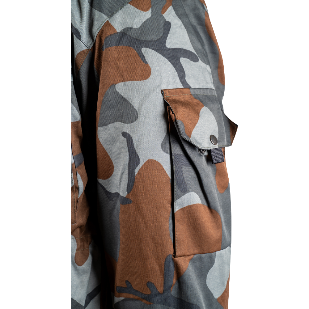 Костюм зимний (ткань, серый камуфляж). Фото №9