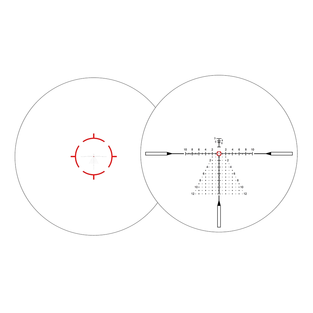 Оптический прицел MOSSBERG RAPTOR 1-10x28 FFP 34мм с подсветкой (MTR-VUDU) 0.1 MRAD. Фото №22