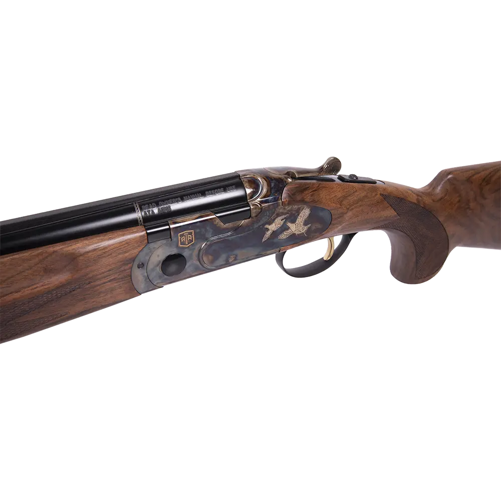 Ружье ATA SP Superior II Gold 20/76, 710 мм, орех 2 класса, цветная калка, позолоченная гравировка, кейс. Фото №3 Ружье ATA SP Superior II Gold 20/76, 710 мм, орех 2 класса, цветная калка, позолоченная гравировка, кейс. Фото №3