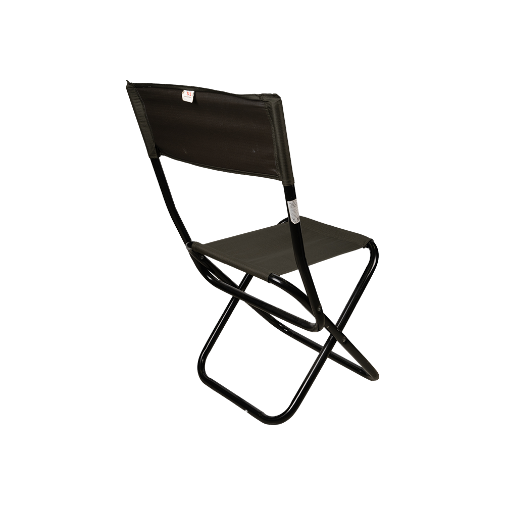 Стул туристический "СЛЕДОПЫТ" складной со спинкой, большой 420х490х940 мм,труба сталь25х1 мм(рипстоп т.хаки)/5. Фото №4