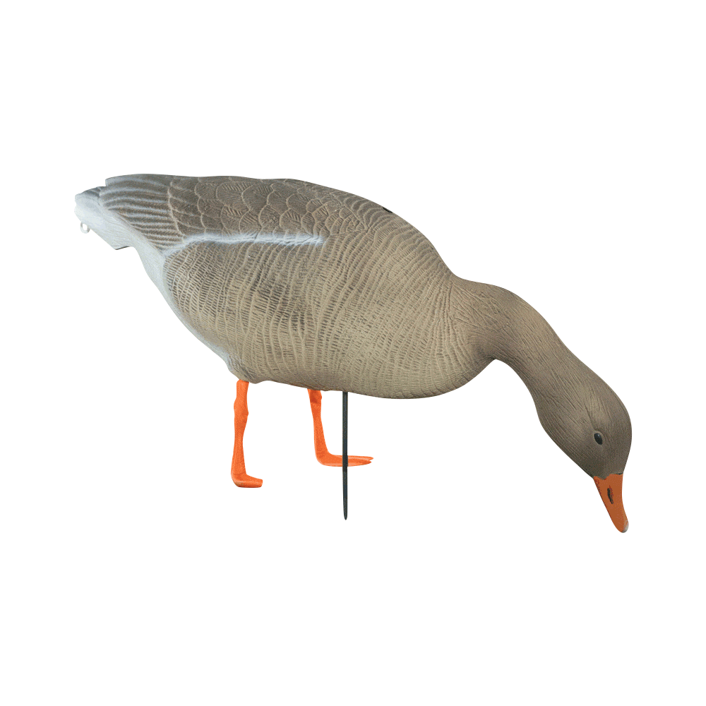 Серый гусь KING CUSTOM OSCAR DECOYS Greylag Goose Мягкий пластик 10 шт (8+2) EG10. Фото №1