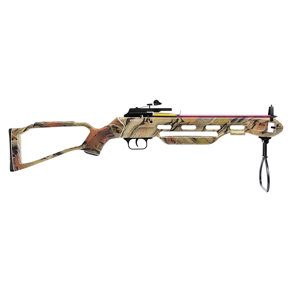 Арбалет Remington 150А2, рекурсивный, autumn camo (без плеч), тетива, стремя, крепеж, стрелы 2 шт., зако. Фото №1