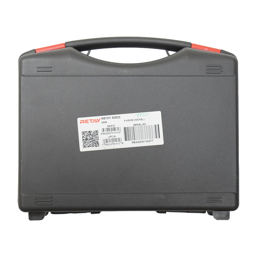 Пистолет охолощенный RETAY S2022, (Sig Sauer), Никель, калибр 9mm. P.A.K. Фото №2