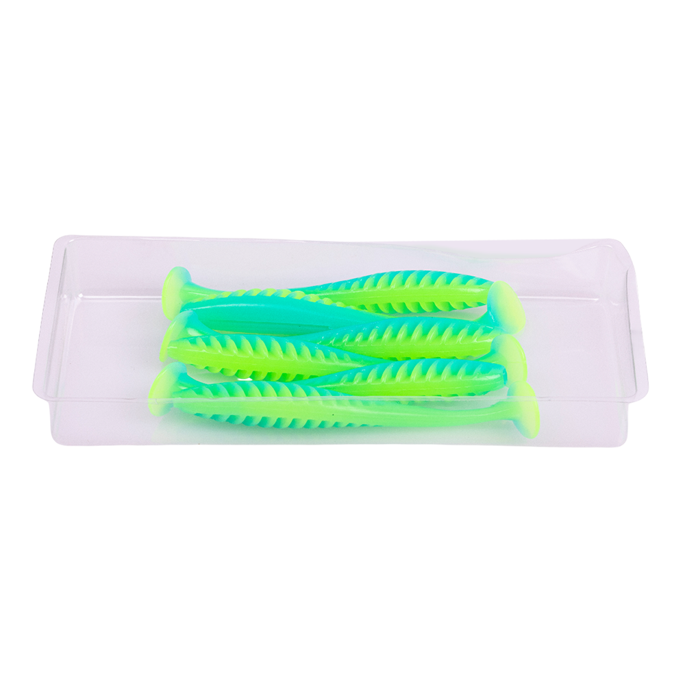 Силиконовая приманка FORMAT PIONEER 74mm, цвет F12, (6шт). Фото №4