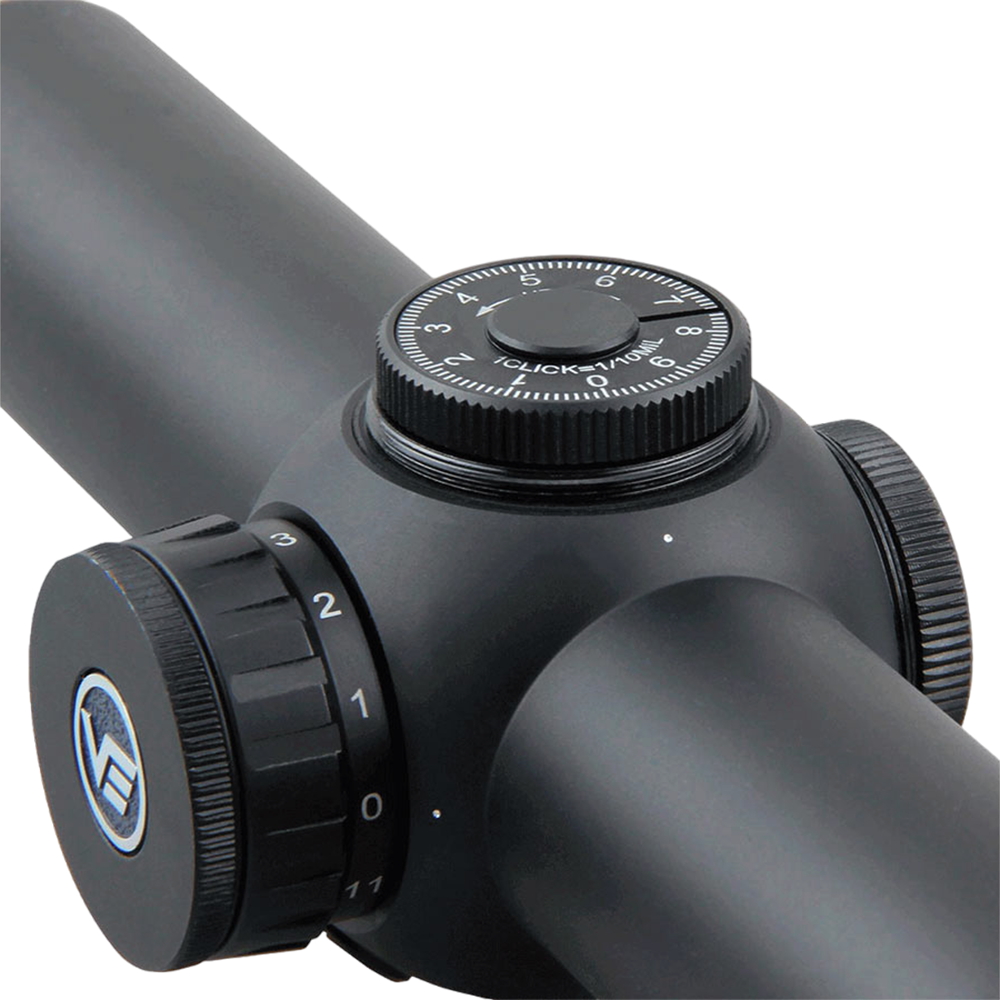 Прицел Vector Optics Constantine 1-8x24 CTR FFP,  VOF-EHT (MIL), подсв. красная, 30мм, попр. 0.1 MIL. Фото №4