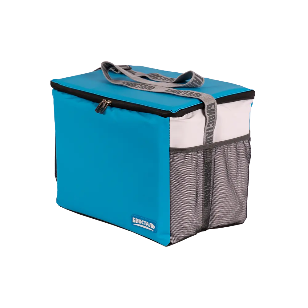 Сумка-холодильник БИОСТАЛЬ ДИСКАВЕРИ цвет "МОРСКОЙ СИНИЙ", 20л. Фото №3
