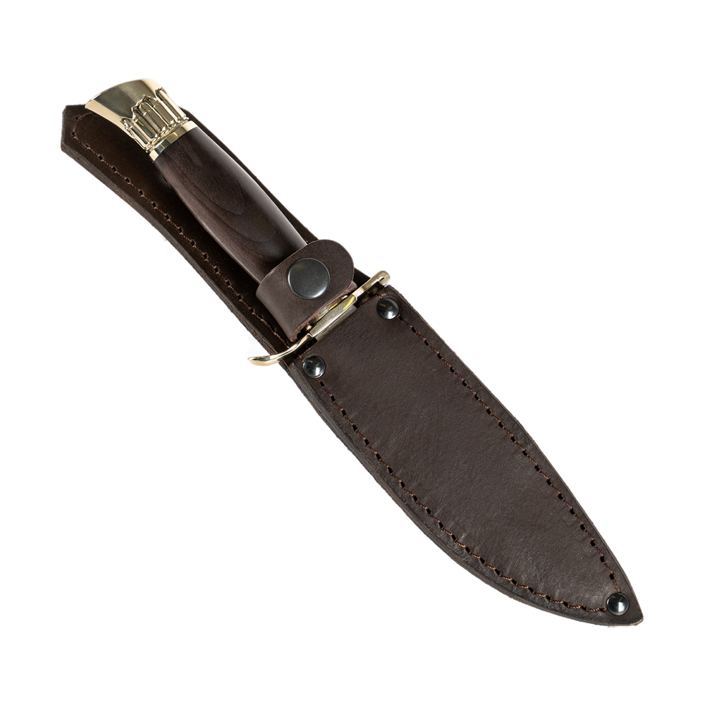 Нож МС "НКВД", сталь N690, литье патроны, граб. Фото №8