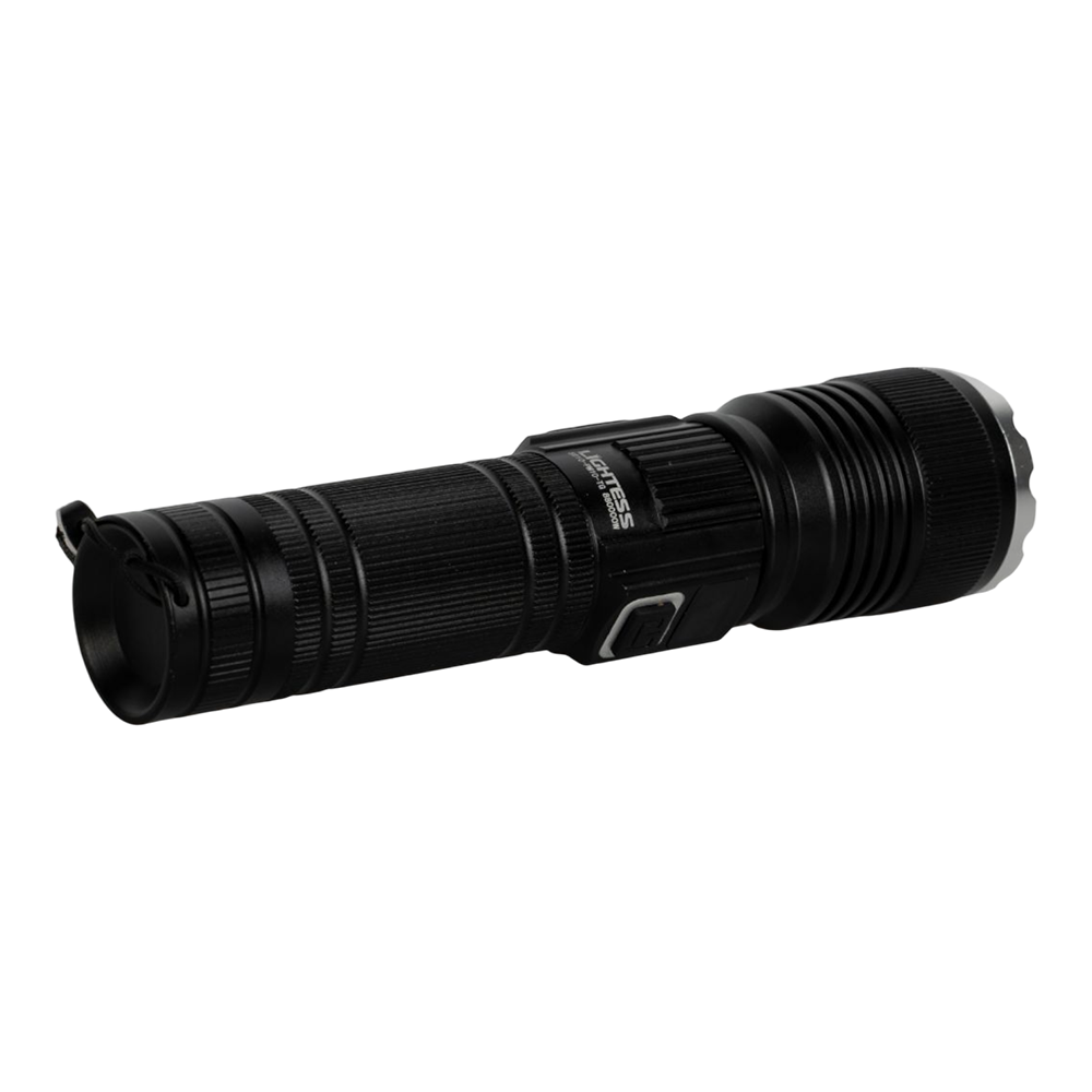 Фонарь ручной (аккумулятор 26650, цифровой индикатор заряда, регулировка яркости, разъем Type-C, power bank). Фото №5