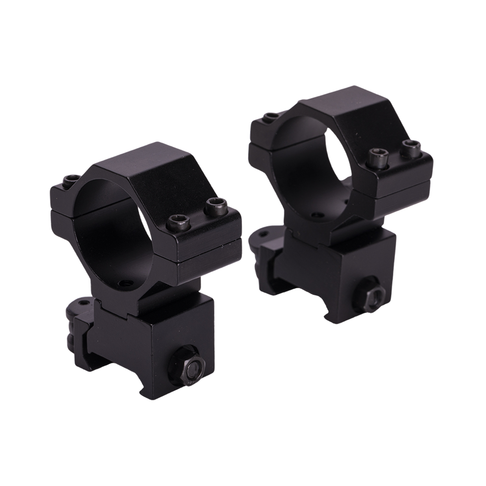 Кольца быстросъемные REMINGTON 30мм на Weaver средние 14мм рычаг блистер. Фото №1