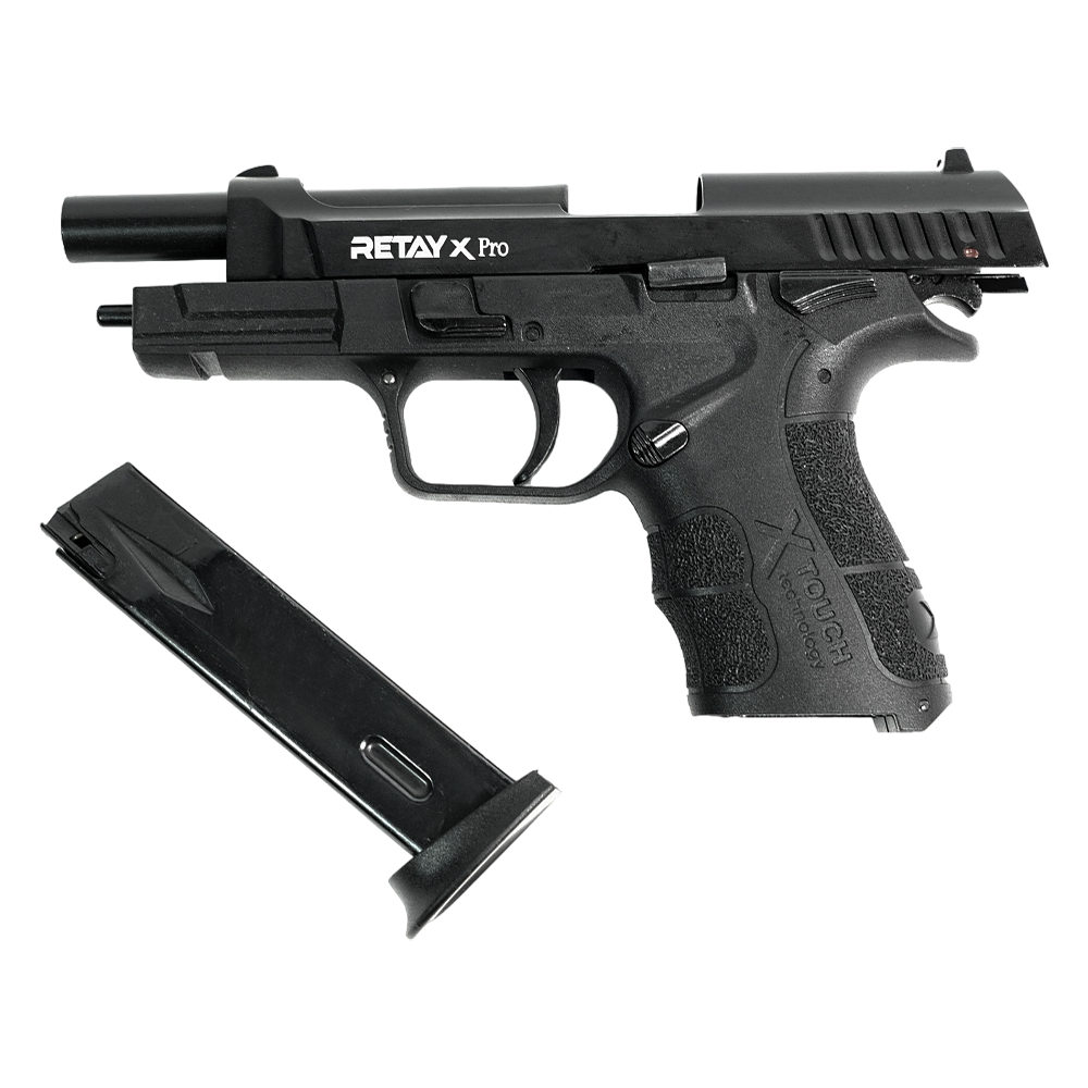 Пистолет охолощенный RETAY XPRO, Черный, калибр 9mm. P.A.K. Фото №2