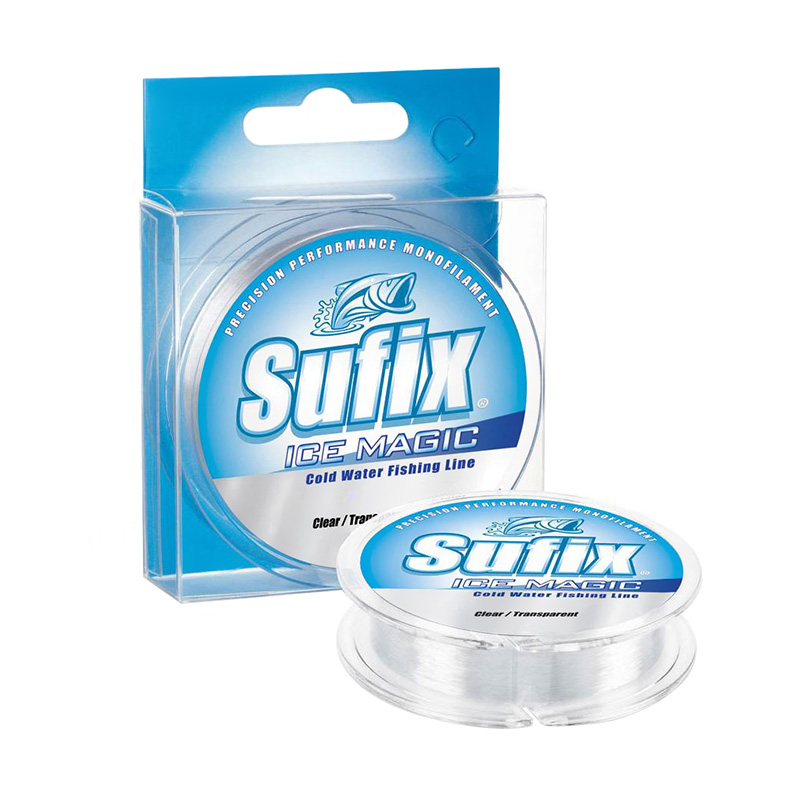 Леска зимняя Sufix Ice Magic x12 прозрачная 30м 0.065мм 0,6кг (10210100/180712/0031061, КИТАЙ). Фото №2 Леска зимняя Sufix Ice Magic x12 прозрачная 30м 0.065мм 0,6кг (10210100/180712/0031061, КИТАЙ). Фото №2