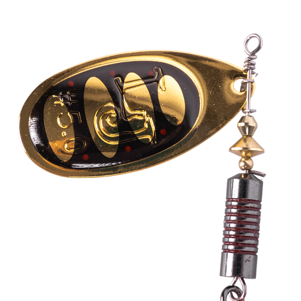 Блесна вращающаяся Lucky John Bonnie Blade №5, 13,4гр, цвет (001). Фото №2 Блесна вращающаяся Lucky John Bonnie Blade №5, 13,4гр, цвет (001). Фото №2