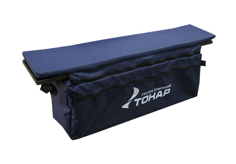 Сумка под сиденье для лодок (длина 82см, синяя). Фото №1
