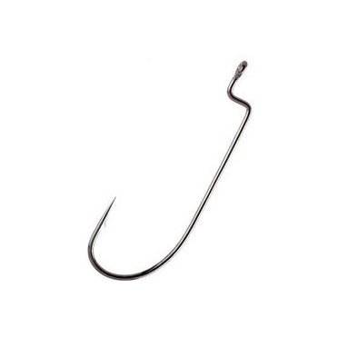 Крючок Gamakatsu Worm Offset 34 NS №3/0. Фото №2
