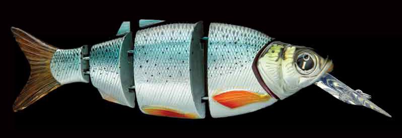 Воблер IZUMI 5 section white fich 105 MD (SUSPENDING) col 01. Фото №2 Воблер IZUMI 5 section white fich 105 MD (SUSPENDING) col 01. Фото №2