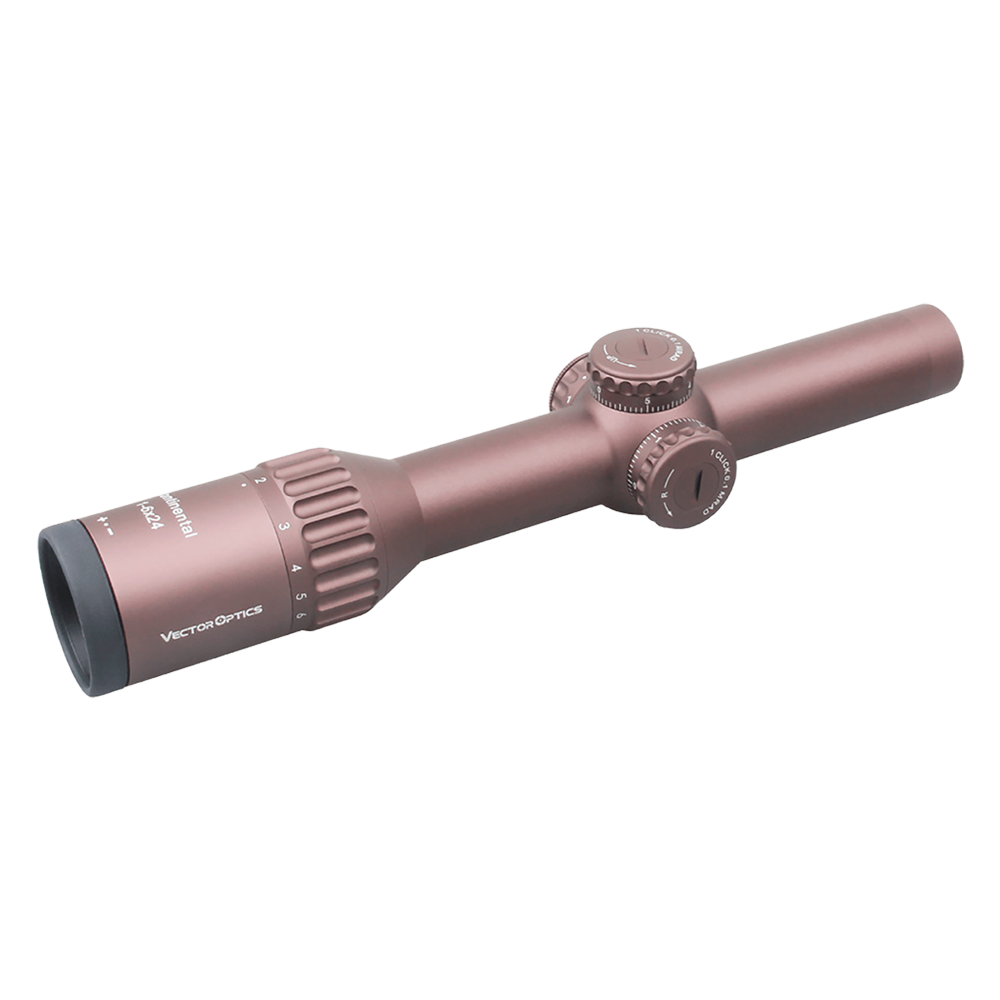 Прицел Vector Optics Continental Tactical 1-6x24 FDE, сетка VET-BTR (MIL). Фото №6