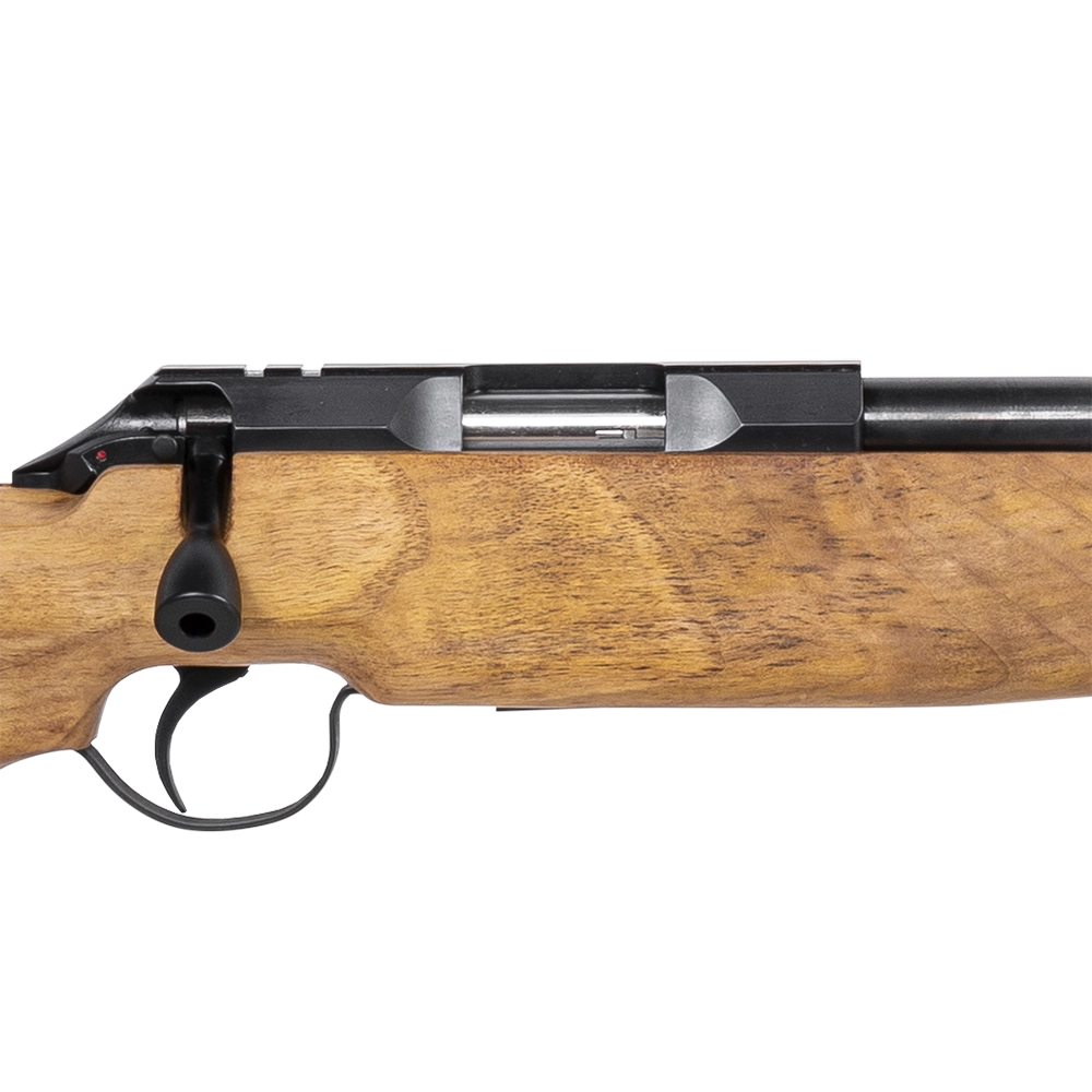 Карабин охотничий модели МЕ16 калибра 22LR со сменным (дополнительным) стволом калибр 22WMR спортстер орех. Фото №4