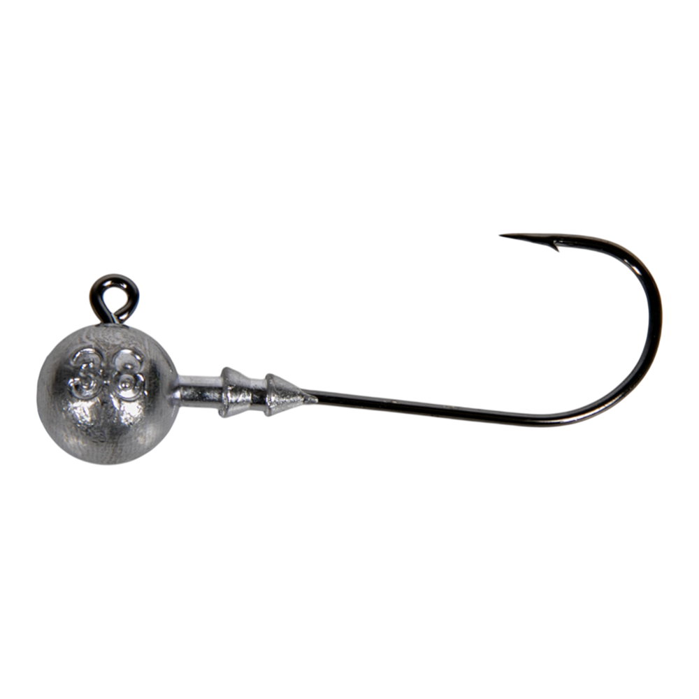 Джиг Головка Корея ковка Крюк 8/0 черный никель 38гр TritOn (уп. 3шт). Фото №1