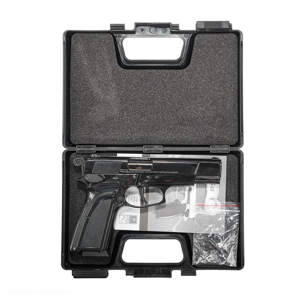 Пистолет пневматический EKOL ES 66 Black, (металл) калибр 4,5 мм, 3 Дж. Фото №5 Пистолет пневматический EKOL ES 66 Black, (металл) калибр 4,5 мм, 3 Дж. Фото №5