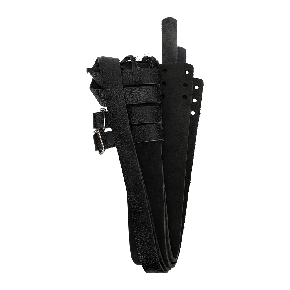 Комплект креплений кожа (амортизатор, носковый и пяточный ремень) МАЯК. Фото №3