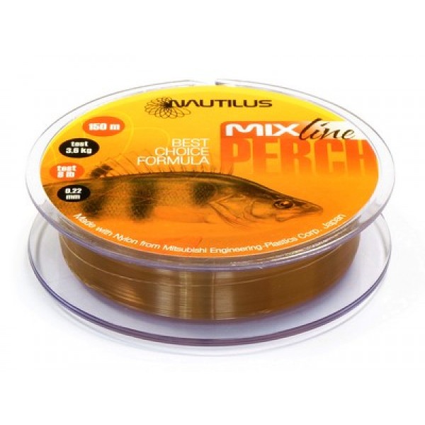 Леска Nautilus Perch 150м d-0.22мм 3.6кг. Фото №1