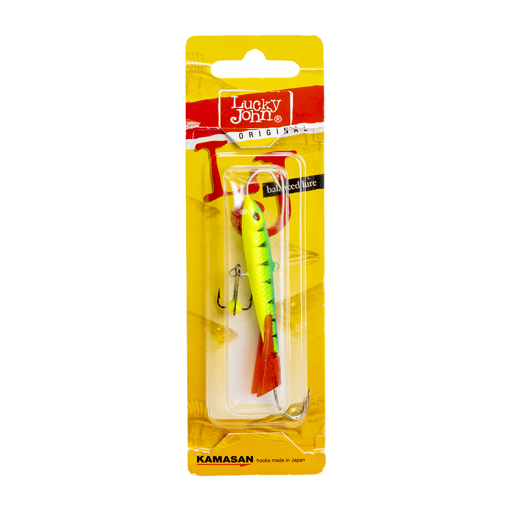 Балансир Lucky John CLASSIC 70мм, 22гр, цвет (36RT) с тройником. Фото №3 Балансир Lucky John CLASSIC 70мм, 22гр, цвет (36RT) с тройником. Фото №3