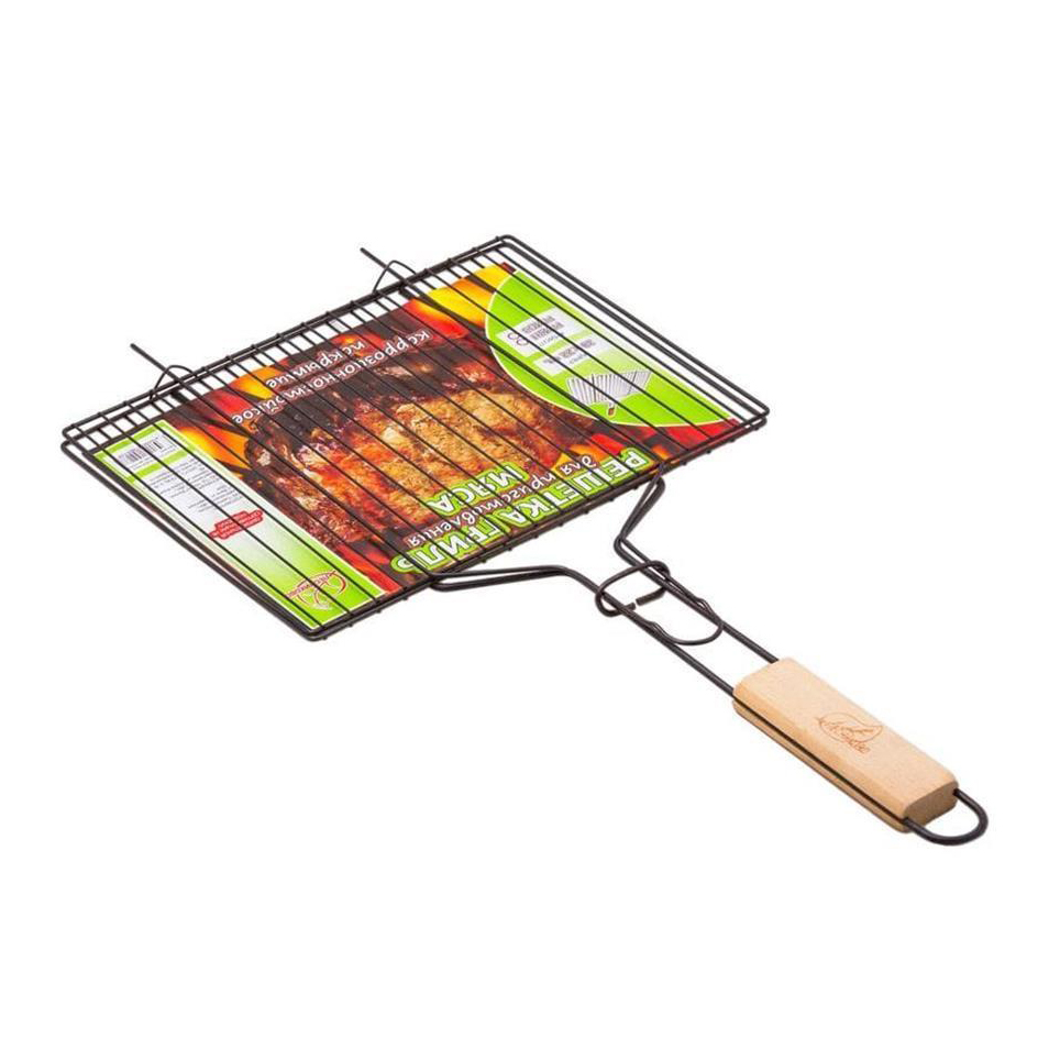 Решетка-гриль для мяса малая оксид. 300*225. Фото №1