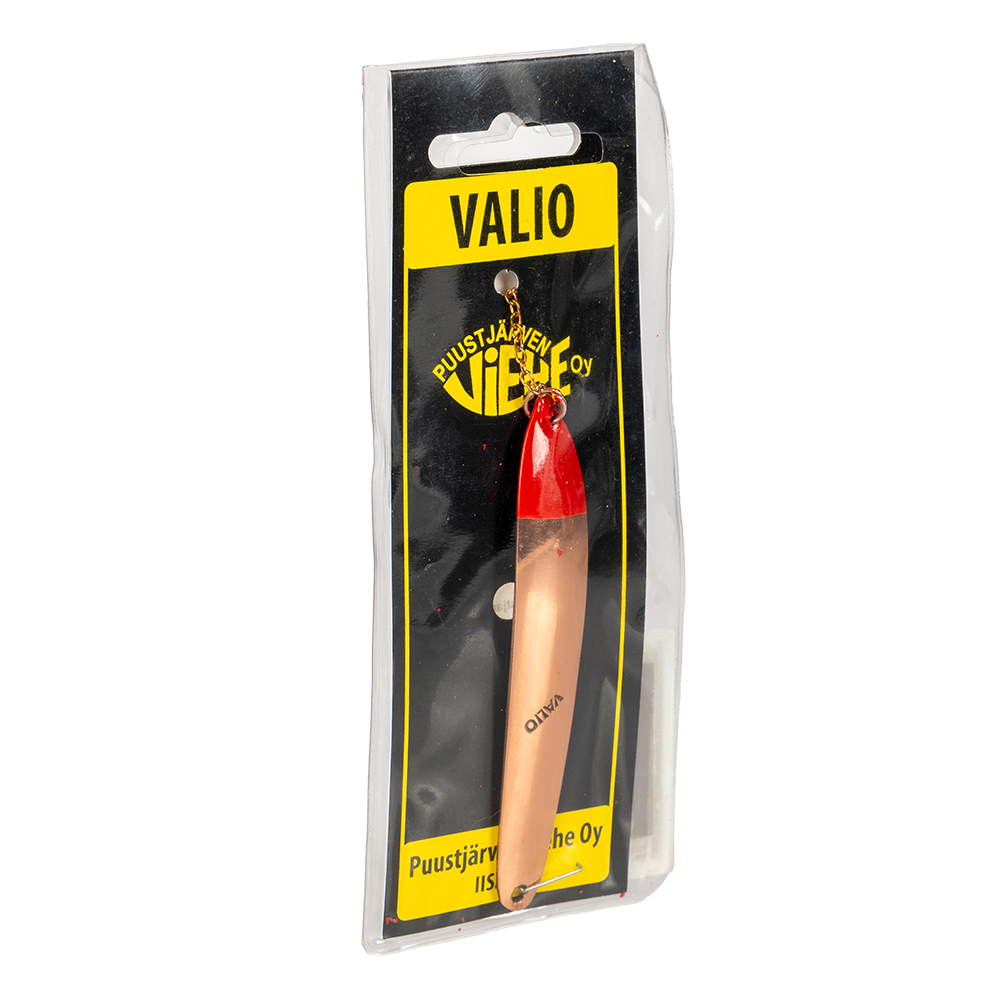 Блесна Puustjarven VALIO 85мм, 20гр, цвет (MES/KUP) цепочка-крючок. Фото №2