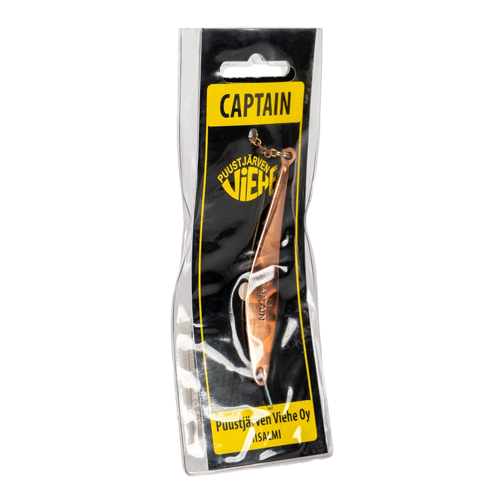 Блесна Puustjarven Captain 80мм, 13гр, цвет (Kup/Mes) цепочка-крючок. Фото №2