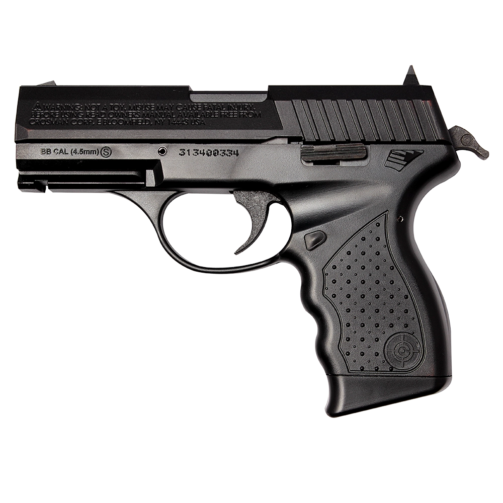 Пистолет пневматический Crosman PRO77 Kit (blowback, пули+очки+2баллончика), калибр 4,5 мм. Фото №3