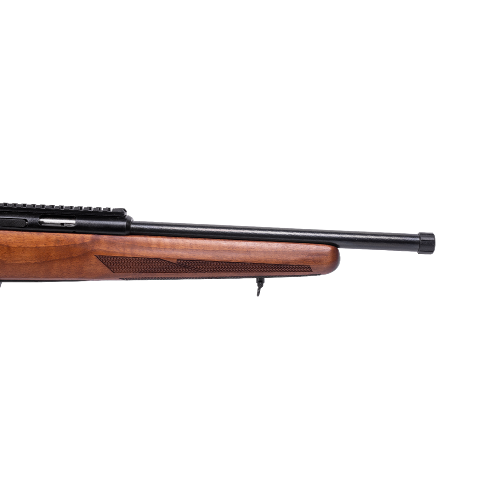 Карабин охотничий "141" калибр 22LR, ствол, длина ствола 371 мм, орех, без открытых прицельных приспособлений.. Фото №4