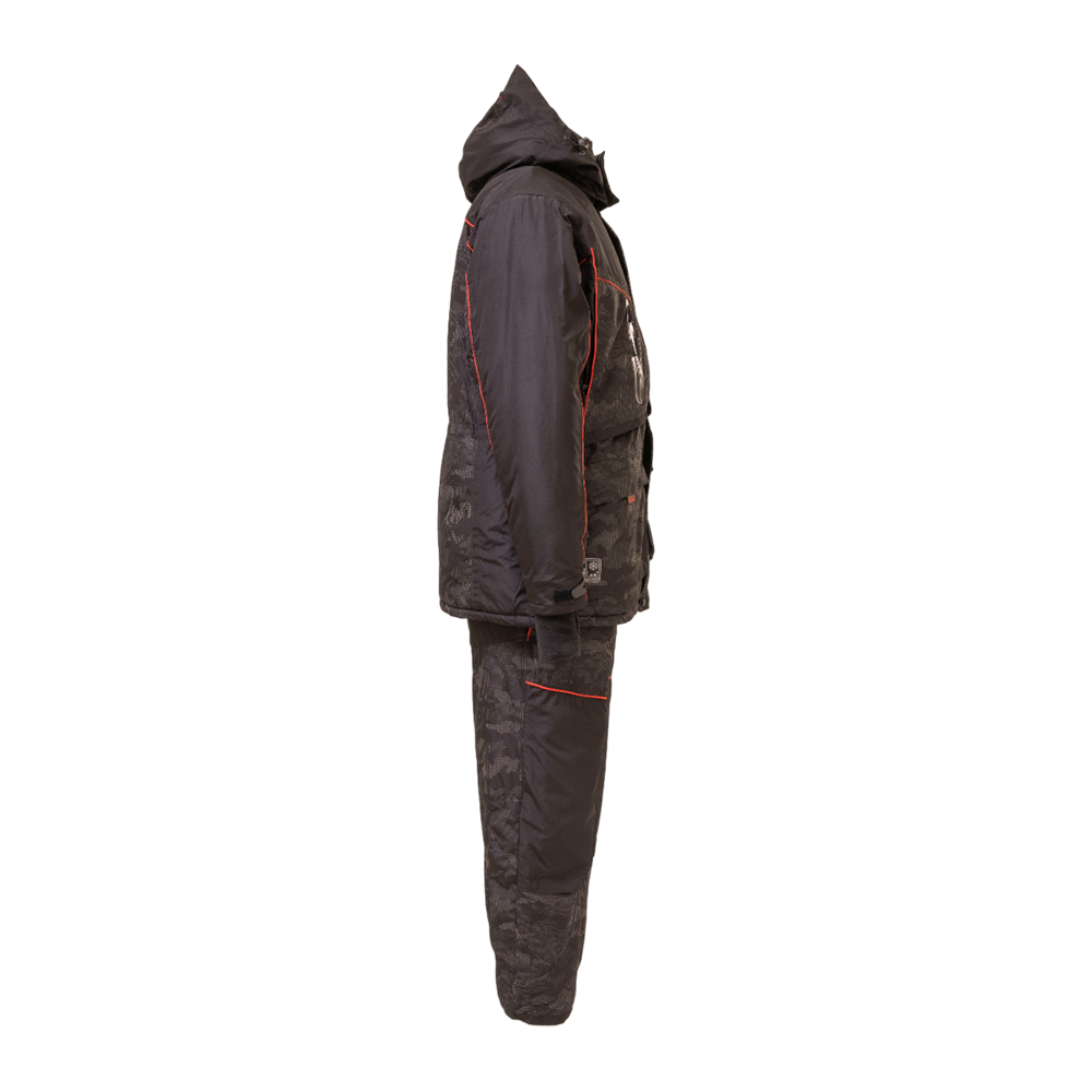 Костюм Huntsman Siberia Reflect (Черный, Reflex Membrane) р. 48-50/170-176. Фото №4 Костюм Huntsman Siberia Reflect (Черный, Reflex Membrane) р. 48-50/170-176. Фото №4