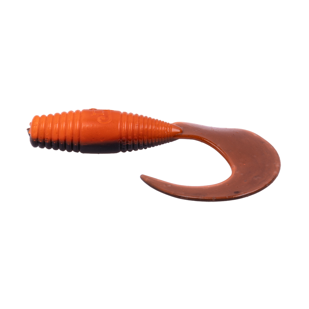 Твистер Lucky John PRO Series J.I.B. Tail 2" 50мм, (10шт. упак.) цвет T28. Фото №1