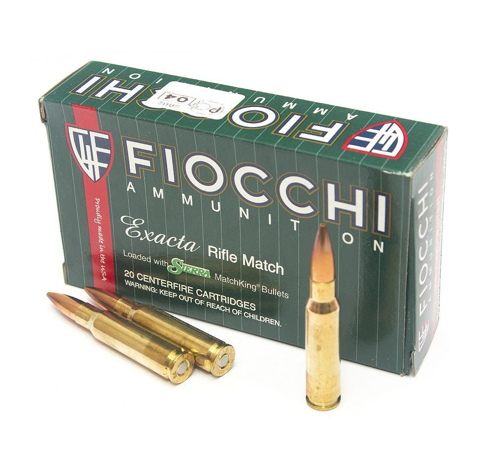 Патрон нарезной Fiocchi калибр 308 Sierra MK HPBT 180 gr. Фото №1 Патрон нарезной Fiocchi калибр 308 Sierra MK HPBT 180 gr. Фото №1