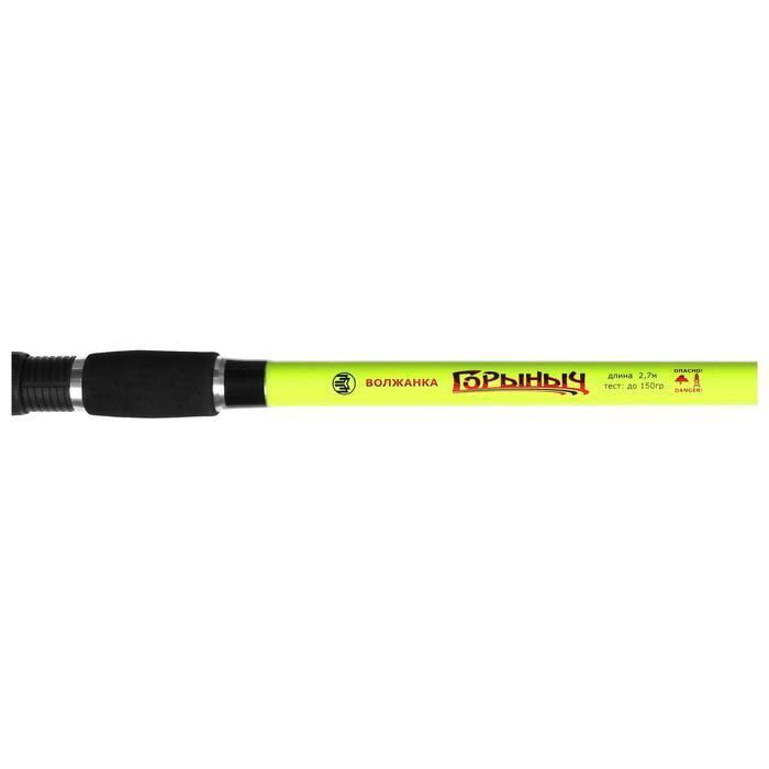 Удилище универсальное"Волжанка Горыныч Плюсс"  2.4м тест до 150гр (2 секции+3). Фото №3