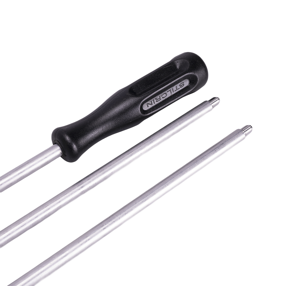 Набор для чистки Stil Crin в полиэтиленовом пакете, алюминиевый шомпол, 3 ерша, 20 калибр. Фото №3 Набор для чистки Stil Crin в полиэтиленовом пакете, алюминиевый шомпол, 3 ерша, 20 калибр. Фото №3