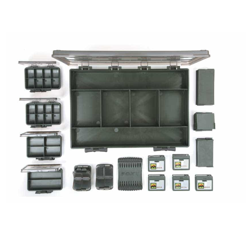 Системная коробка средняя одинарная, укомплектованная F Box Deluxe Set - Medium Single . Фото №1