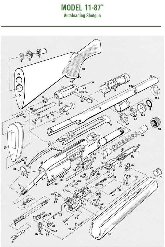 Затвор для Remington мод. 11-87. Фото №2