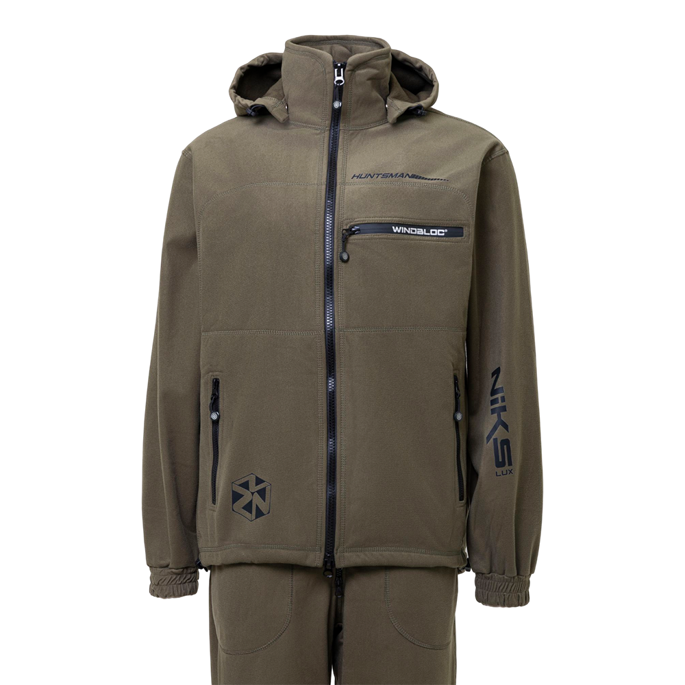 Костюм Huntsman Никс-Люкс ткань Alova Windblock цвет Хаки р. 48-50/170-176. Фото №6