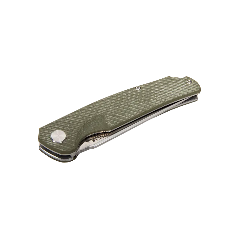 Нож складной Кизляр Shark, клинок D2, рукоять G10, зеленый. Фото №4