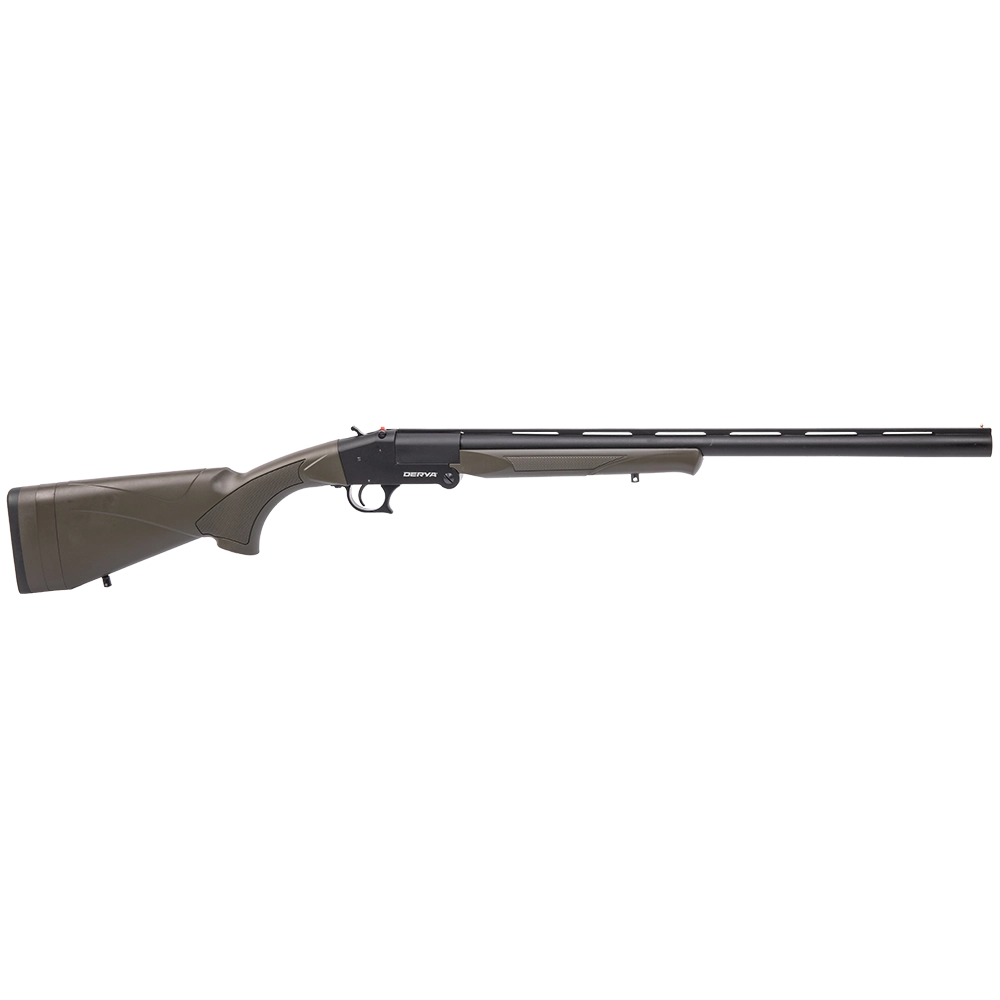 Ружье DERYA Single TS-103 12/76,L-560 (одноствол.,вент.планка,пластик хаки,набор чоков). Фото №1
