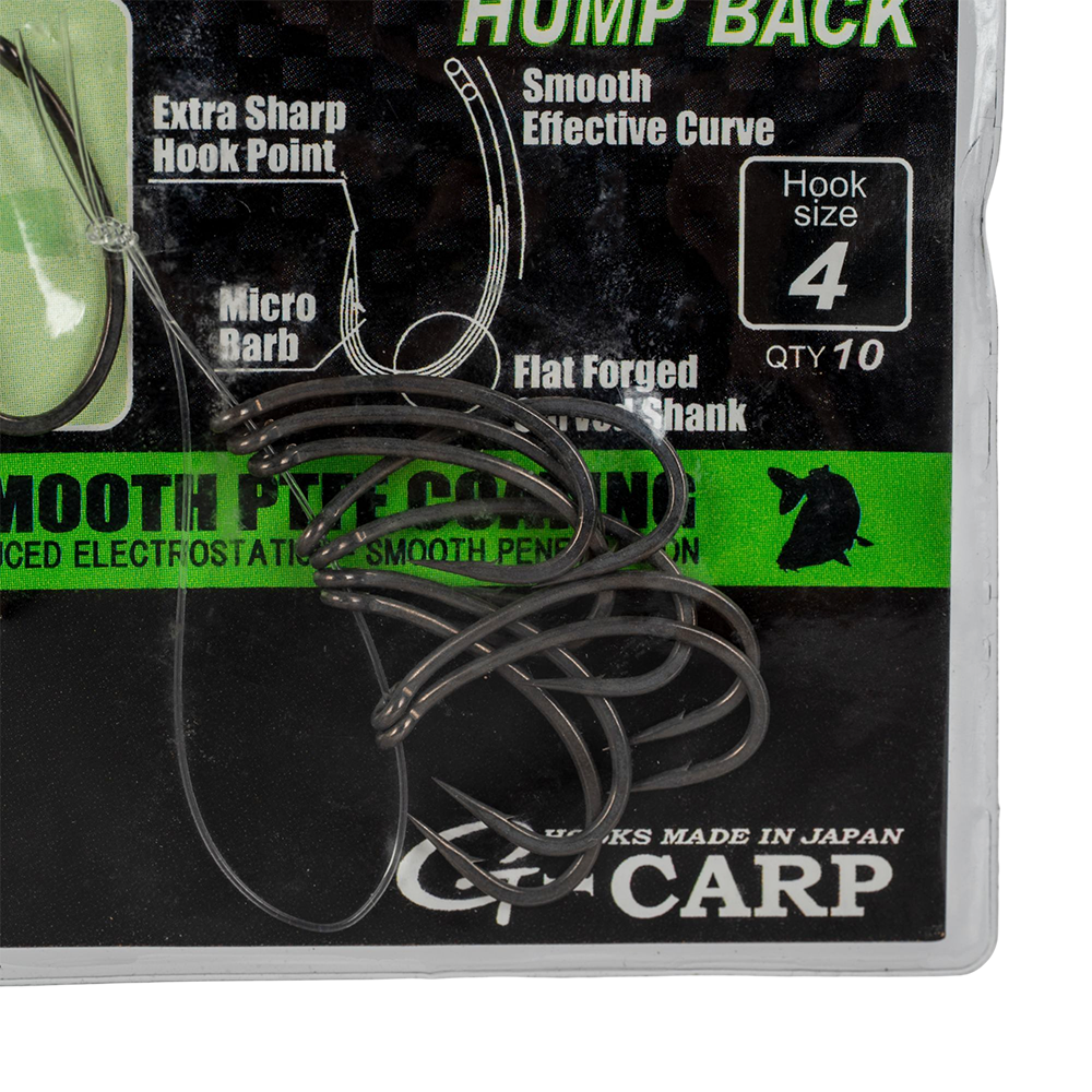 Крючок Gamakatsu G-Carp Hump Back Grey №4. Фото №3 Крючок Gamakatsu G-Carp Hump Back Grey №4. Фото №3